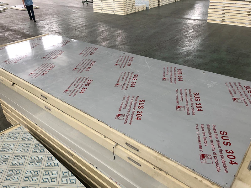 304 Stainless Steel Cold Storage Insulation Board