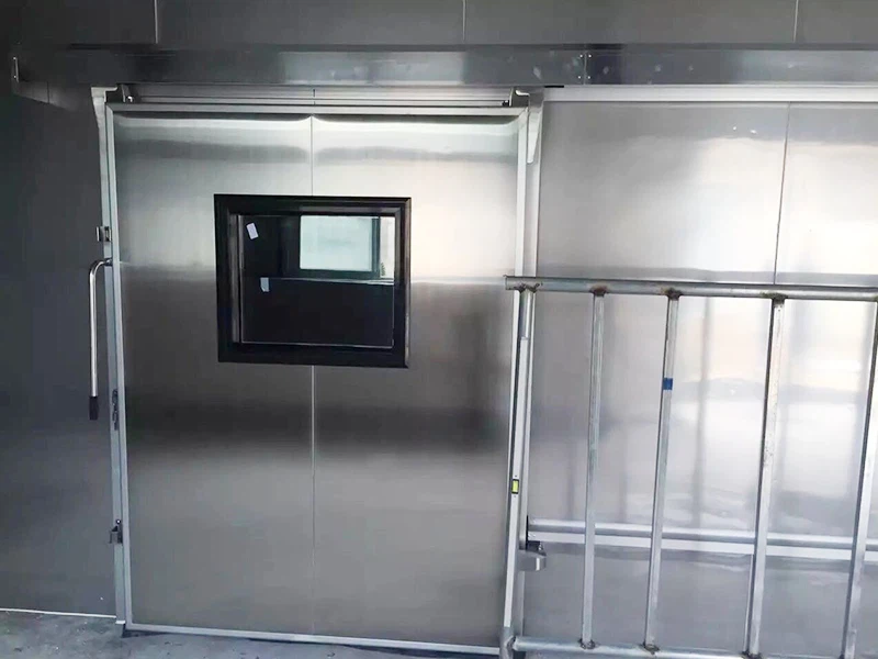 Cold Storage Door With See-through Window
